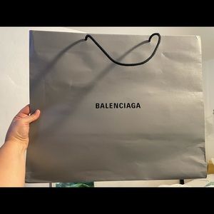 BALENCIAGA XL shopping bag in Grey/black
